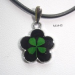 alloy lucky clover necklaceAAA443